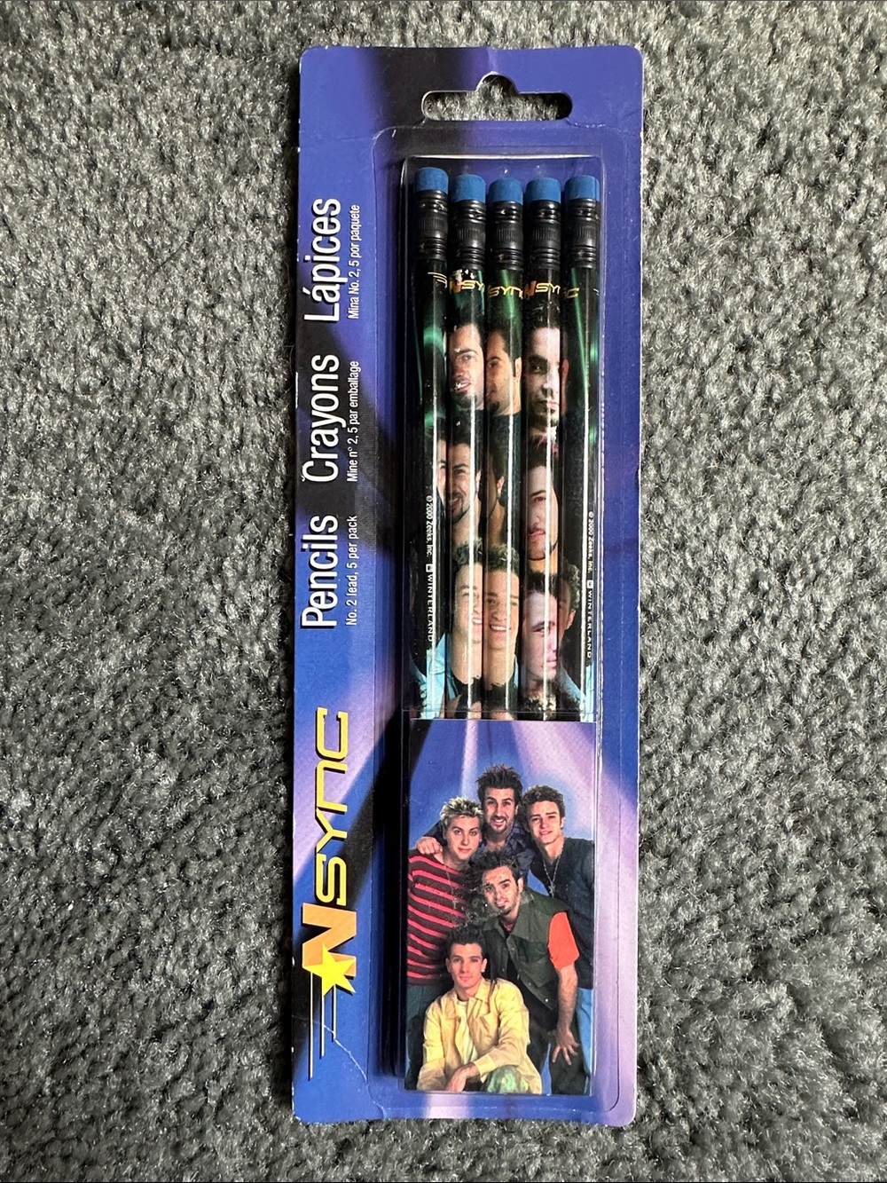 Vintage *NSYNC Pencils - Sealed in Packaging